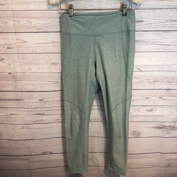 Outdoor Voices Warmup Crop leggings cactus mint - Picture 2 of 6